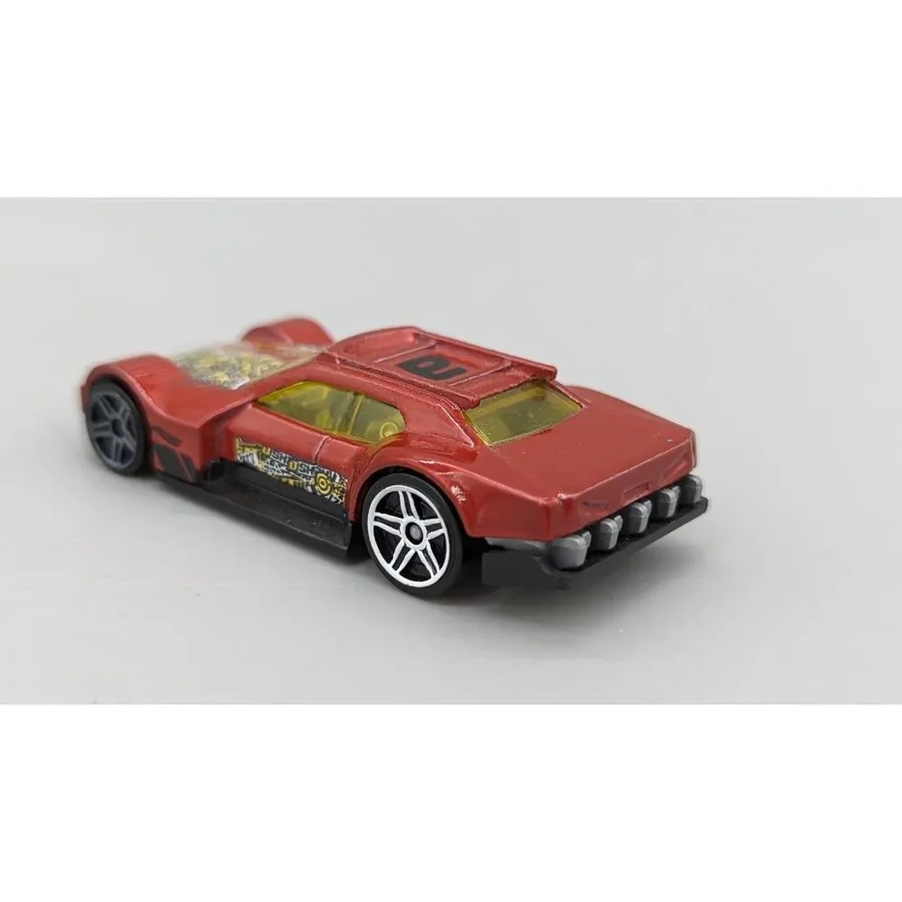 Mattel 2014 Hot Wheels Driftsta Art Cars Series Red Yellow Windows 1/64